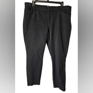 GAP Black Signature Skinny Ankle Pants Women's Size 16